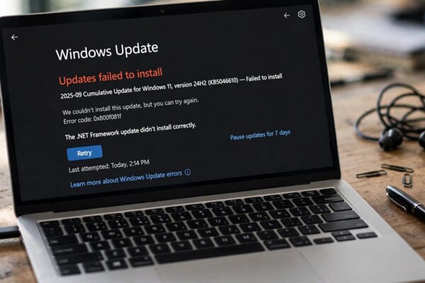 0x80070422 Windows Update Error: 6 Quick Fixes